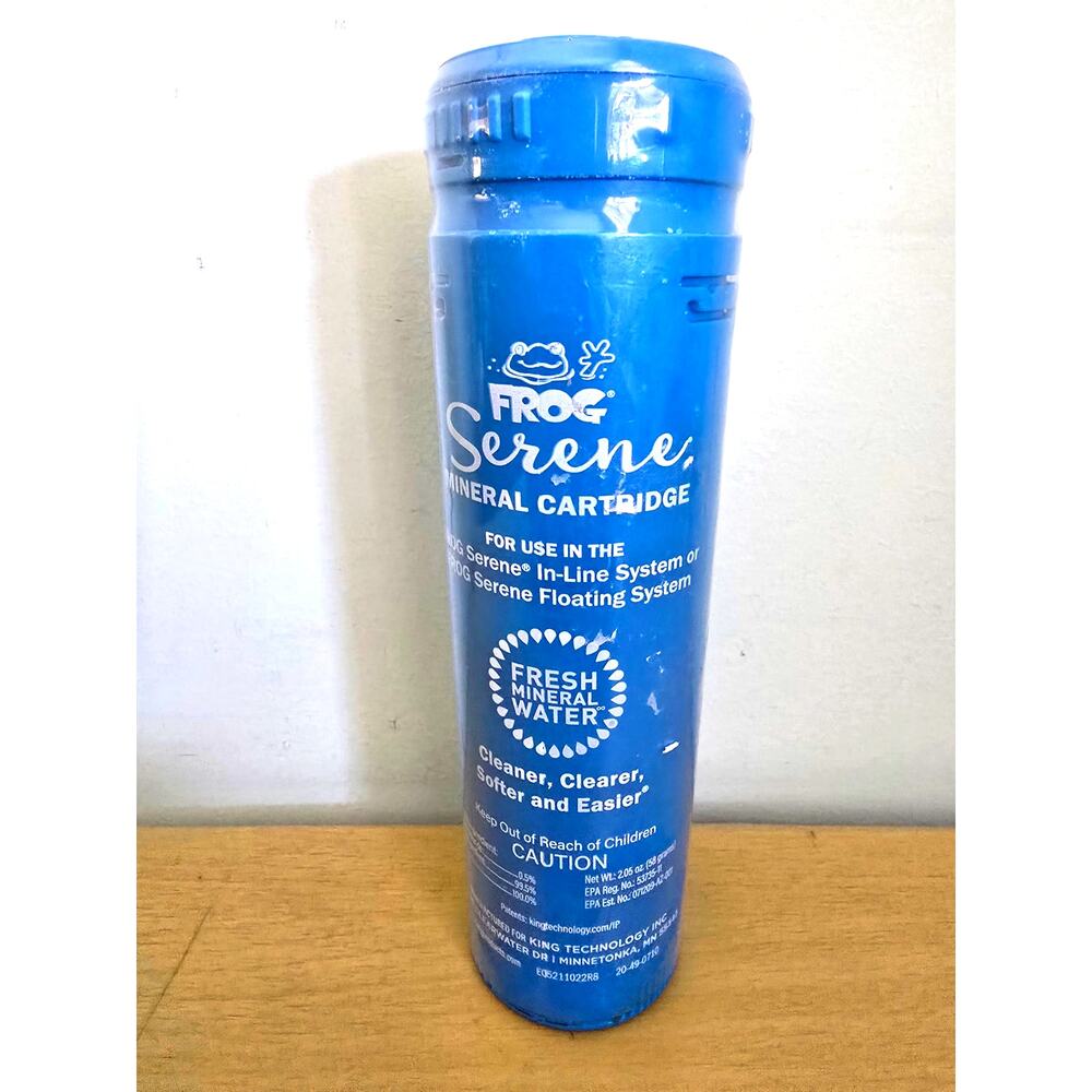 FROG Serene Mineral Cartridge Hot Tub Spa Replacement Fresh Mineral Water New